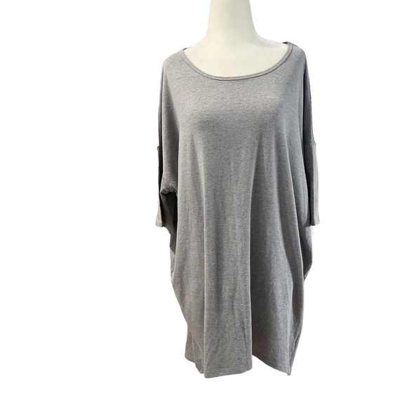 NWT LuLaRoe (LLR) Irma Woman’s XL Solid Light Grey Color Hi-Low - Picture 1 of 6